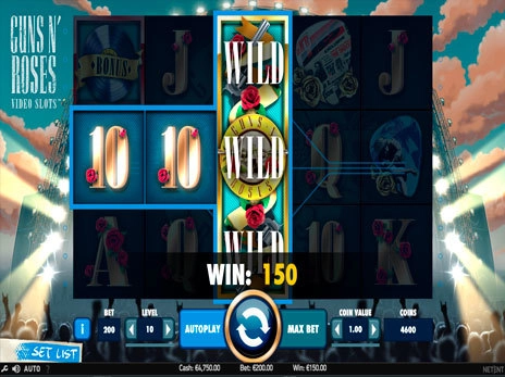 casino screen of symbols