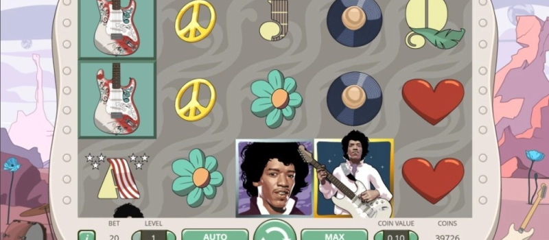 casino screen of symbols