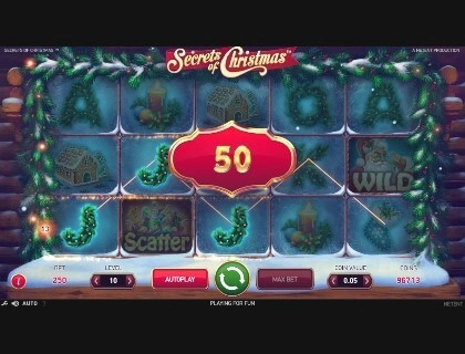 casino screen of symbols