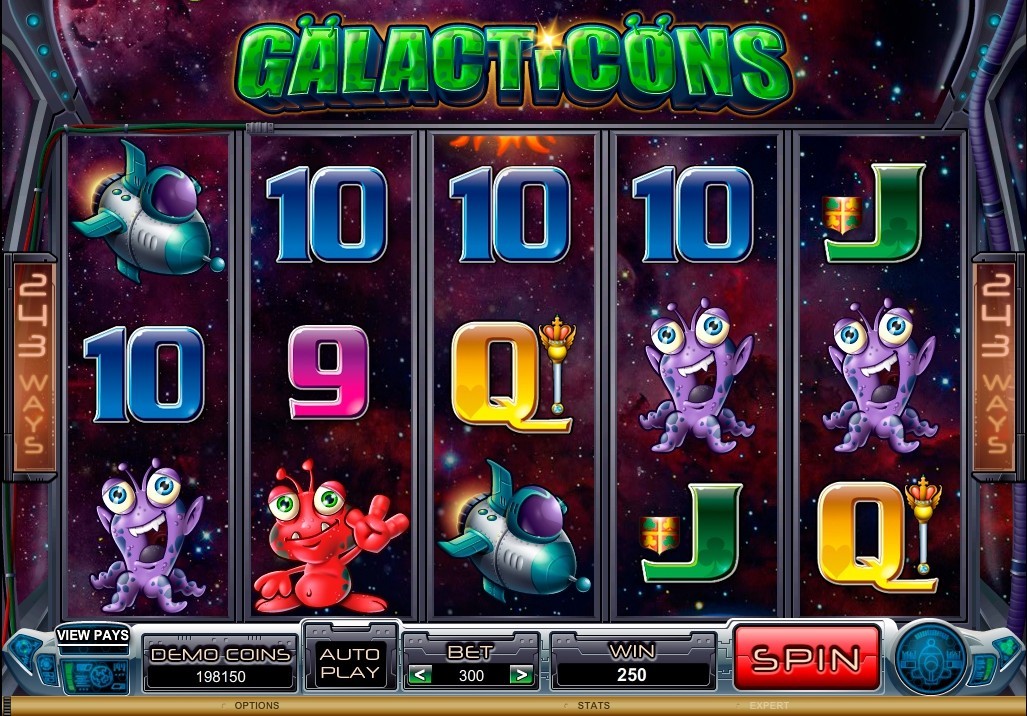 Игровой автомат Galacticons
