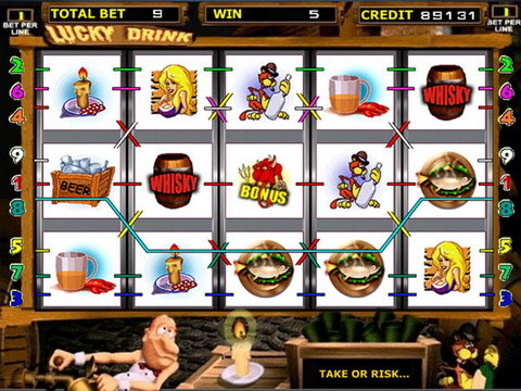Игровой автомат Lucky Drink