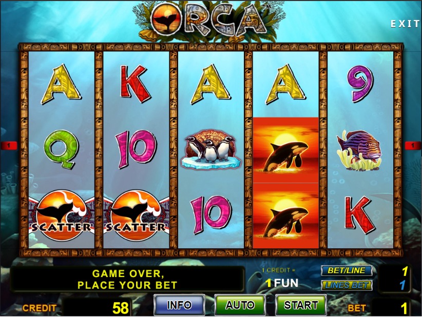 Игровой автомат Orca