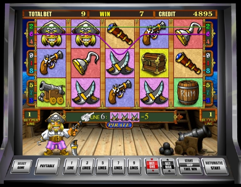 Игровой автомат Pirate